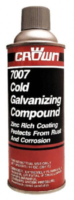Zinc Cold Galvanizing Compound: 13 oz Aerosol Can