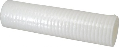 Plumbing Cartridge Filter: 2-1/2" OD, 10" Long, 100 micron, Polyolefin