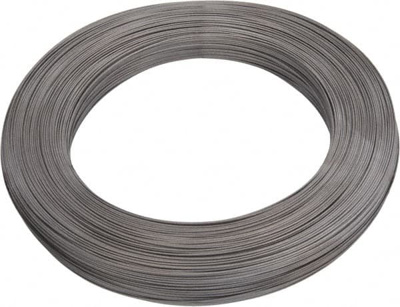 10 Gage, 0.024 Inch Diameter x 651 Ft. Long, High Carbon Steel, Tempered Music Wire Coil