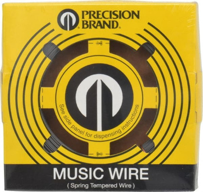 14 Gage, 0.033 Inch Diameter x 344 Ft. Long, High Carbon Steel, Tempered Music Wire Coil