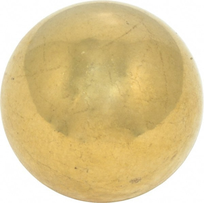 1 Inch Diameter Brass Ball