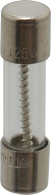 Cylindrical Time Delay Fuse: 4 A, 20 mm OAL, 5 mm Dia