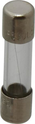 Cylindrical Fast-Acting Fuse: GSB, 0.63 A, 20 mm OAL, 5 mm Dia