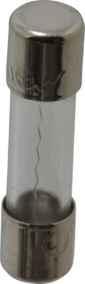 Cylindrical Fast-Acting Fuse: GSB, 2 A, 20 mm OAL, 5 mm Dia