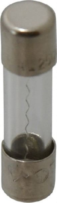 Cylindrical Fast-Acting Fuse: 4 A, 20 mm OAL, 5 mm Dia