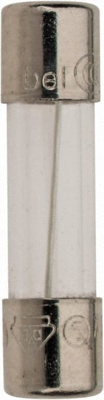 Cylindrical Time Delay Fuse: 0.32 A, 20 mm OAL, 5 mm Dia