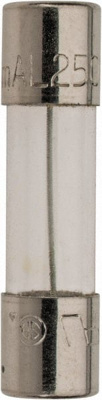 Cylindrical Time Delay Fuse: GDG, 0.16 A, 20 mm OAL, 5 mm Dia