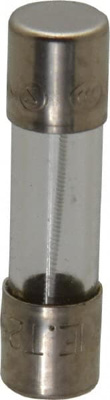Cylindrical Time Delay Fuse: 0.25 A, 20 mm OAL, 5 mm Dia