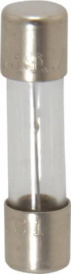 Cylindrical Time Delay Fuse: 2 A, 20 mm OAL, 5 mm Dia