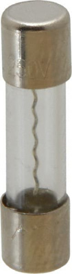 Cylindrical Time Delay Fuse: 8 A, 20 mm OAL, 5 mm Dia
