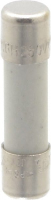 Cylindrical Time Delay Fuse: 1.6 A, 20 mm OAL, 5 mm Dia