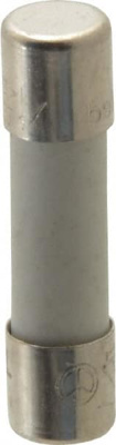 Cylindrical Time Delay Fuse: 4 A, 20 mm OAL, 5 mm Dia