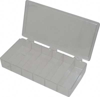 6 Compartment Clear Small Parts Box