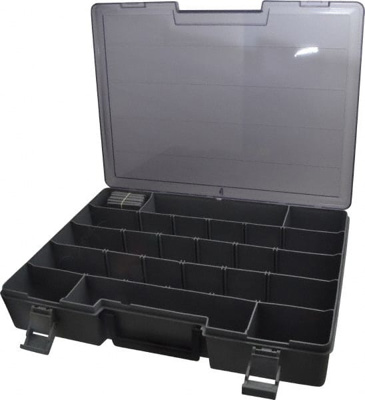 9 to 24 Compartment Gray Small Parts Storage Box