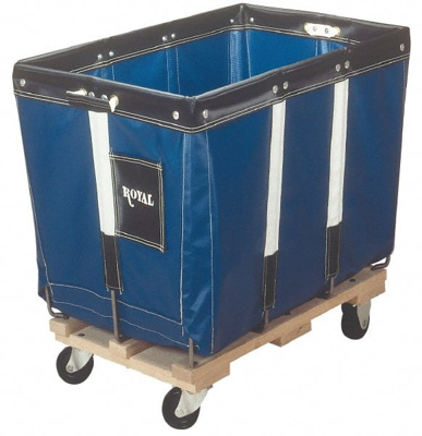 Vinyl Basket Truck: 700 lb Capacity