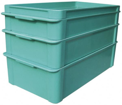 Fiberglass Storage Tote: 150 lb Capacity