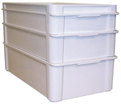 Fiberglass Storage Tote: 225 lb Capacity