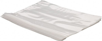 Pack of (500), 12 x 15" 4 mil Open Top Poly Bags