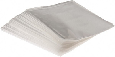 Pack of (1000), 6 x 8" 4 mil Open Top Poly Bags