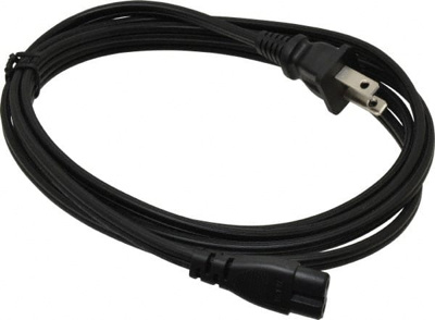 6' Long, NEMA 1-16P/IEC-320-C7 Computer Cable