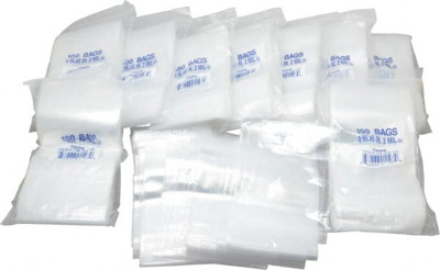 Pack of (1,000) 4 x 6" 2 mil Self-Seal Poly Bags