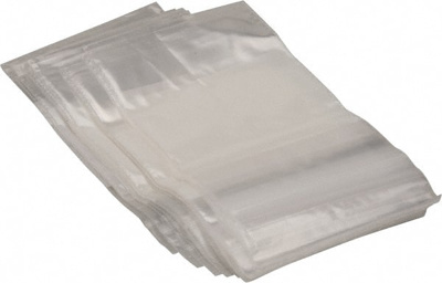 Pack of (1,000) 3 x 5" 2 mil Self-Seal Poly Bags