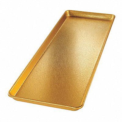Display Pan Gold Aluminum 9x26
