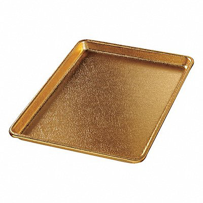 Display Pan Gold Aluminum 9-1/2x13