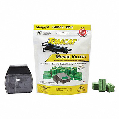 Bait Station Refillable Rodent Control